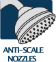 Anti-Scale-Nozzles